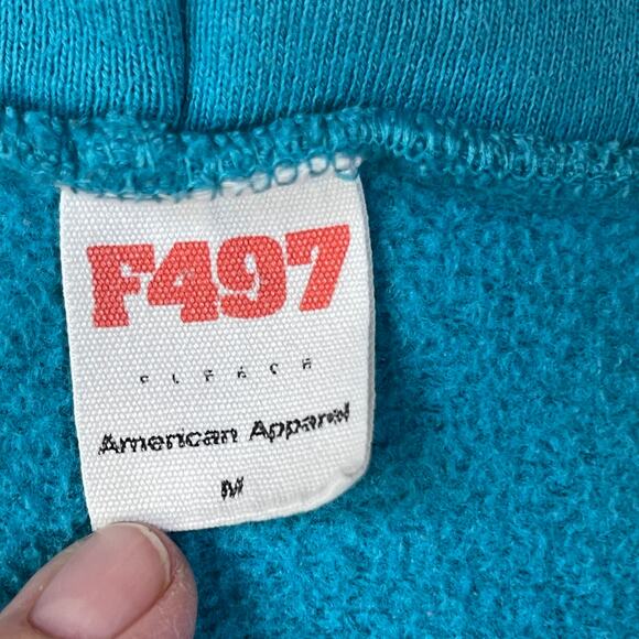 American Apparel Body Glove Made in USA Hoodie size M - Picture 9 of 10